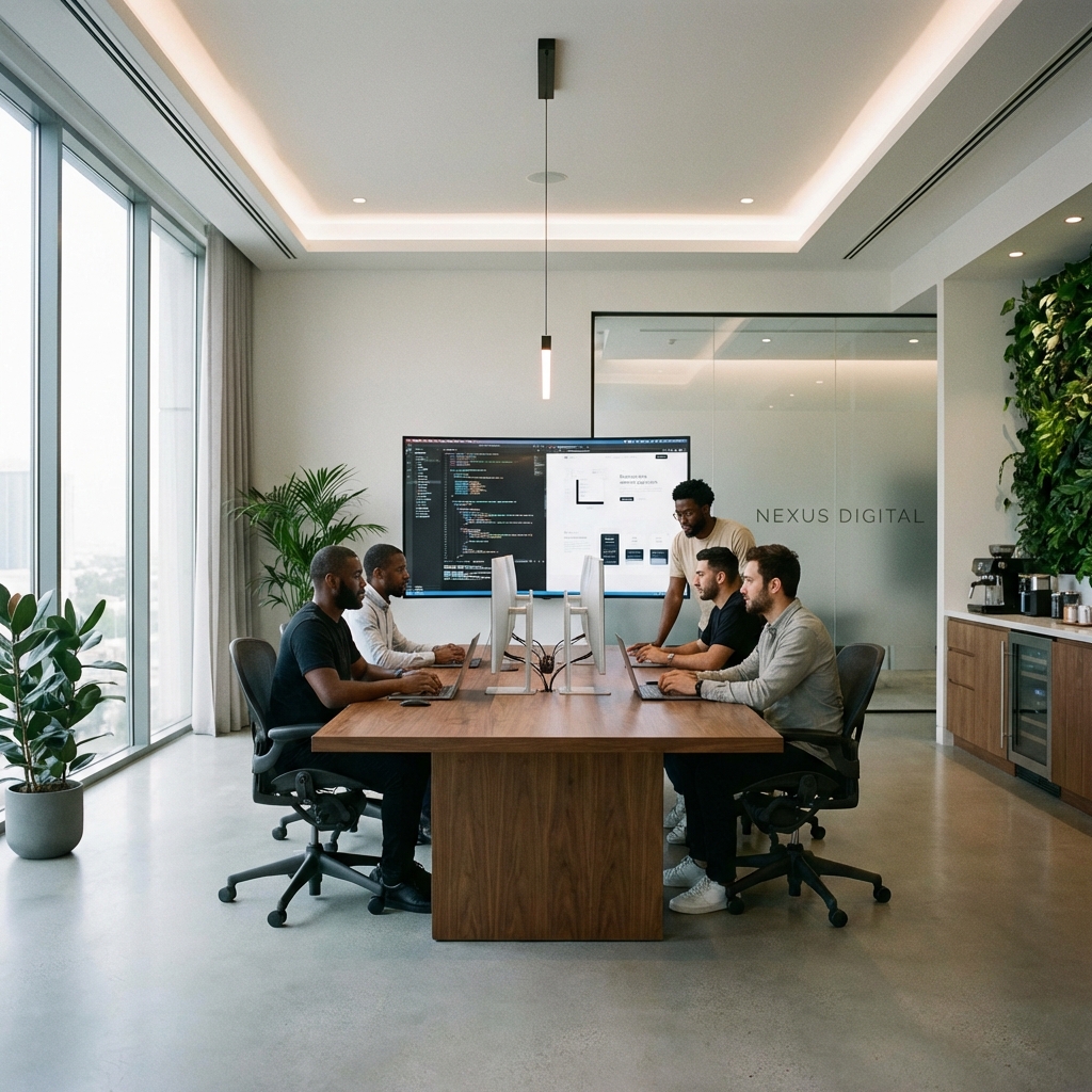 Equipo QZ Web Solutions trabajando